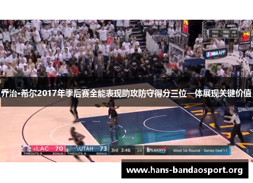 乔治·希尔2017年季后赛全能表现助攻防守得分三位一体展现关键价值